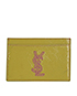 YSL Card Holder, front view